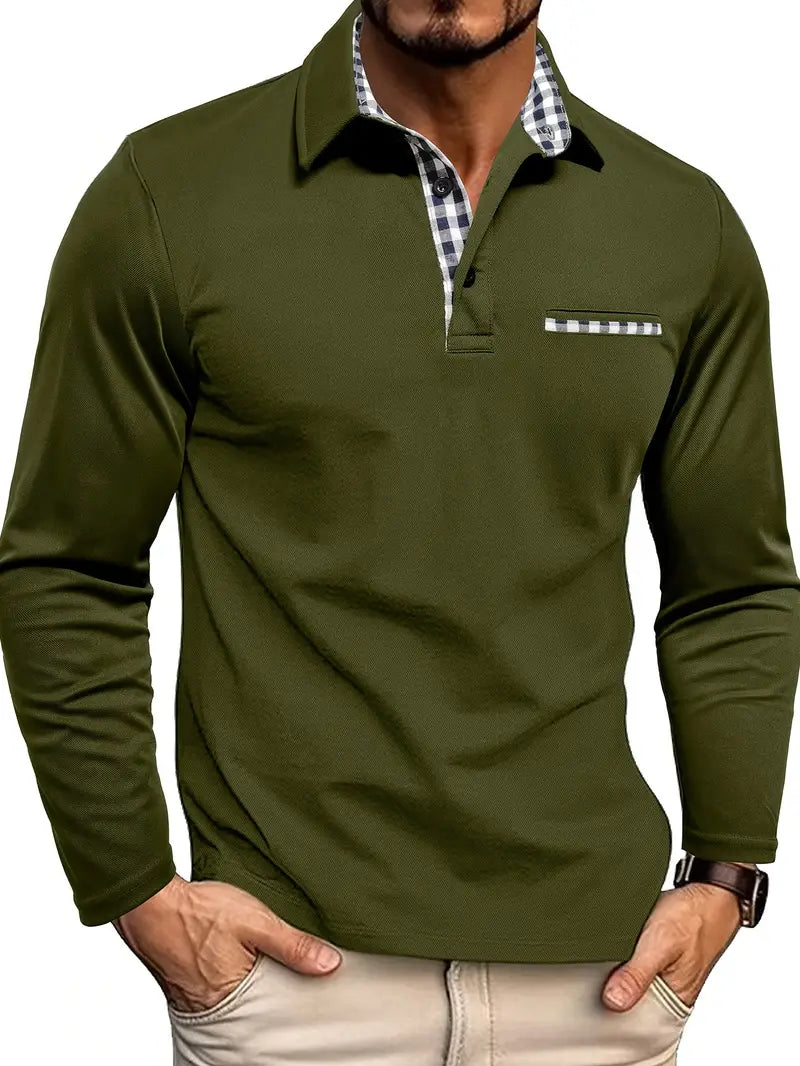 Hector | Polo de manga larga premium
