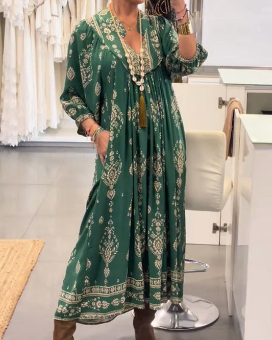 Jana | Vestido casual estampado