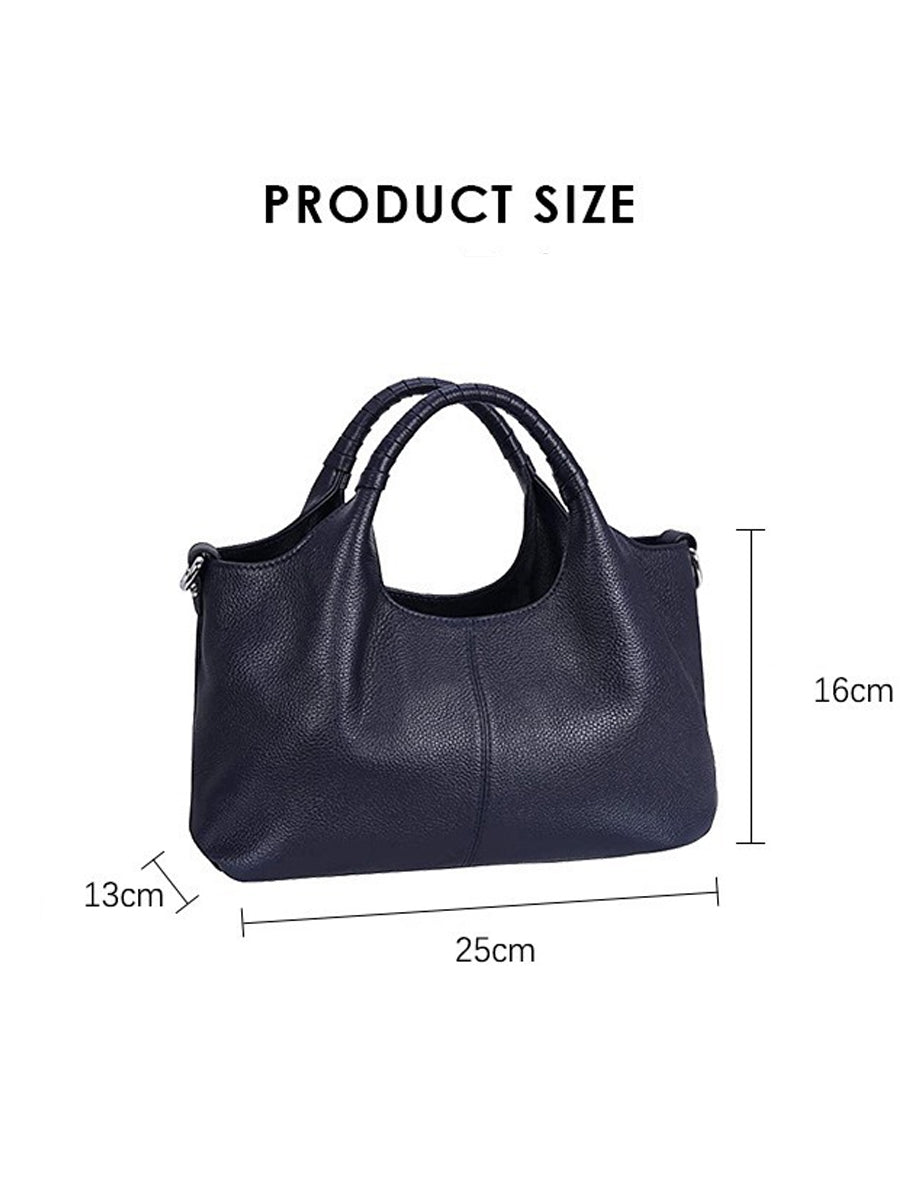 Bolso de mano de cuero elegante para mujer MDA0899H8Y