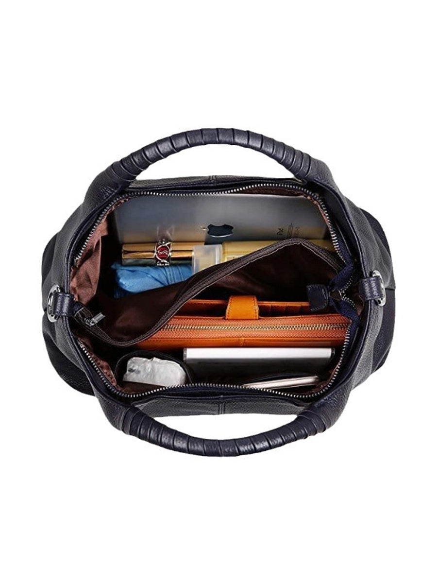 Bolso de mano de cuero elegante para mujer MDA0899H8Y