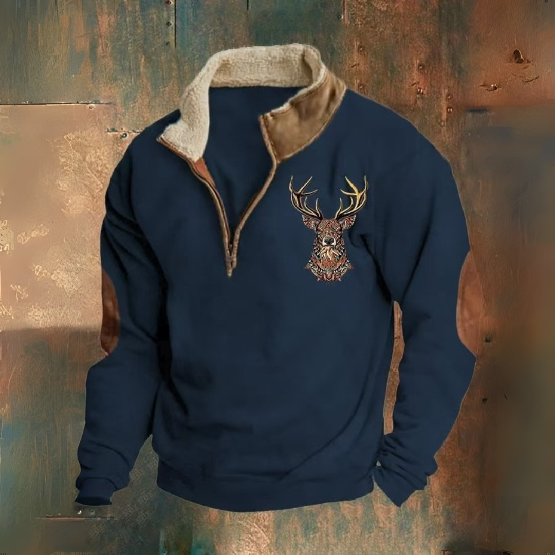 Buffalo™ | Sueter polar informal con forro térmico