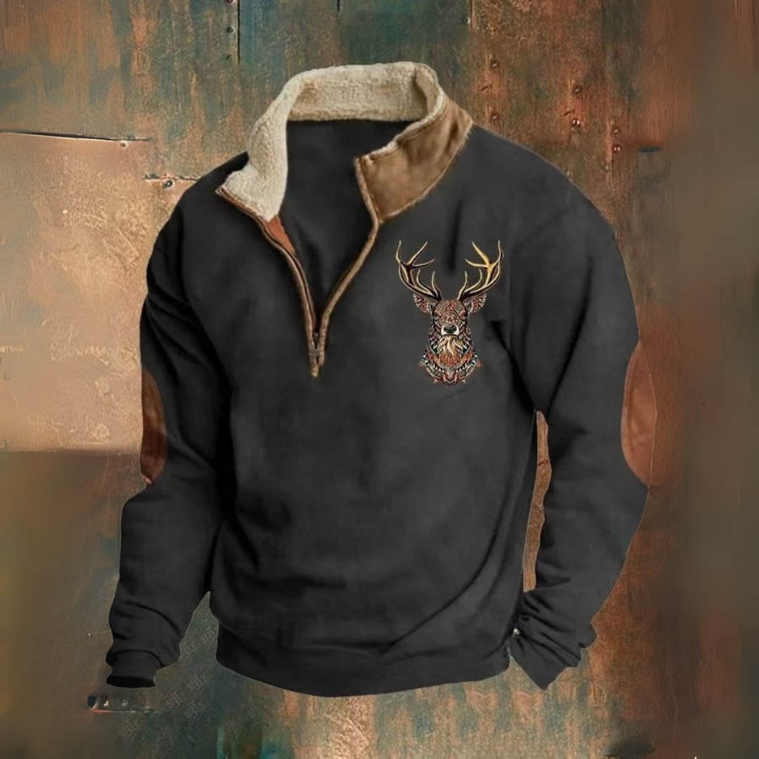 Buffalo™ | Sueter polar informal con forro térmico