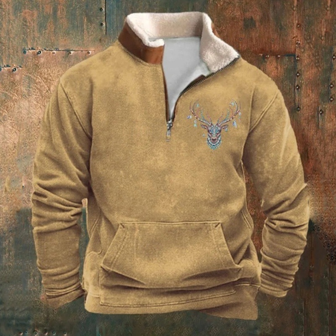 Buffalo™ | Sueter polar informal con forro térmico