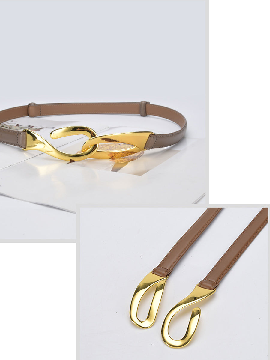 Cinturón ajustable de gancho para mujer de moda MDA0128H9Y