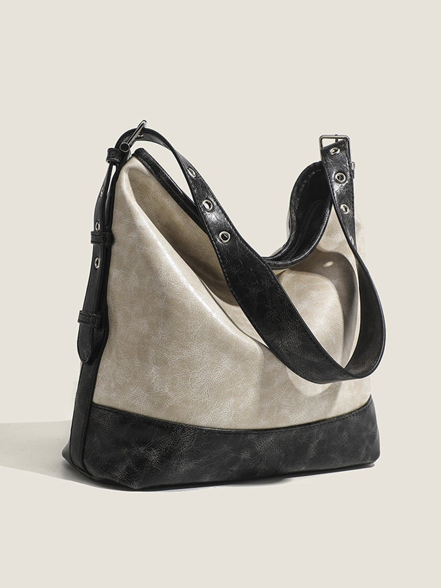 Bolso de mano de moda para mujer en bloques de color MDA0826H3Y