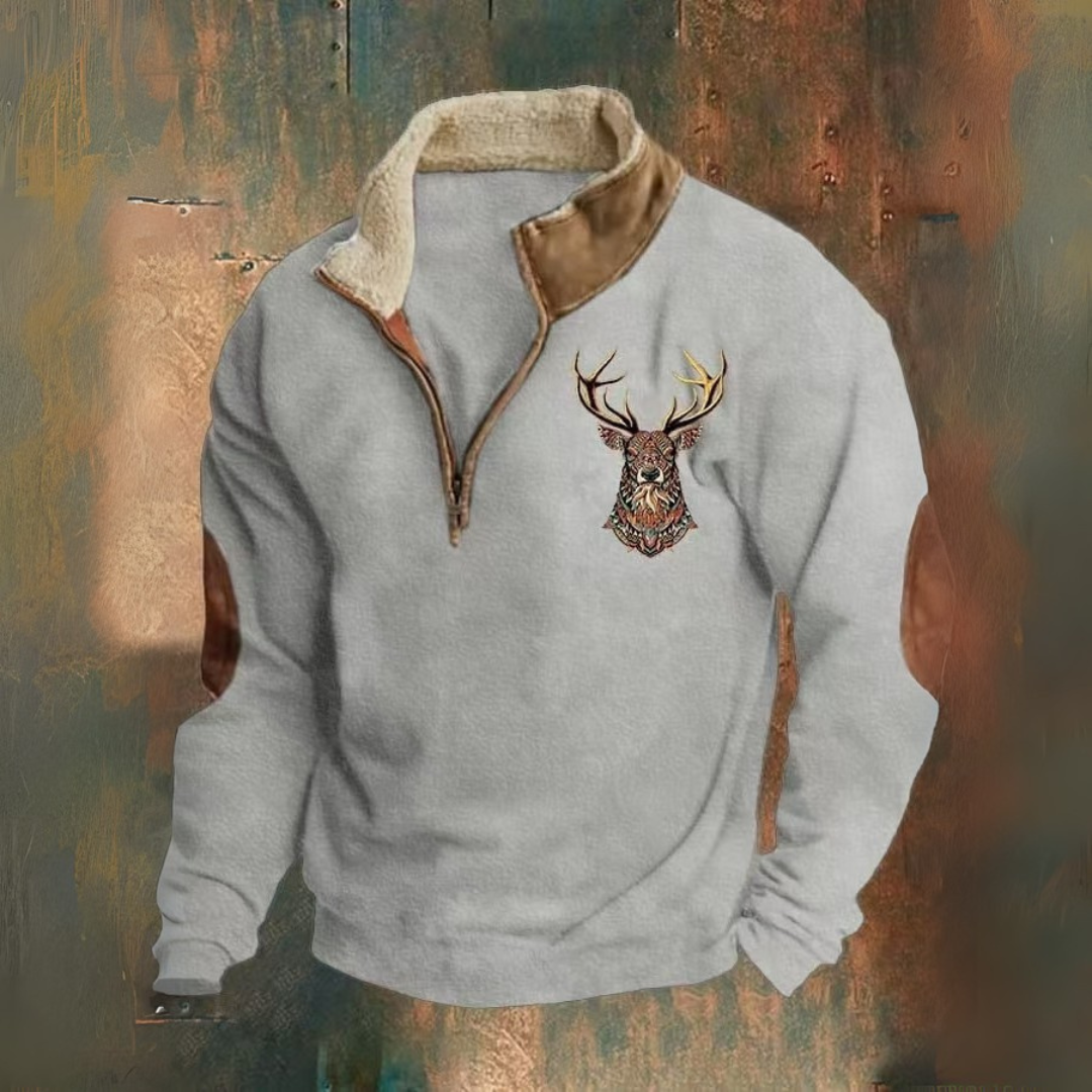 Buffalo™ | Sueter polar informal con forro térmico