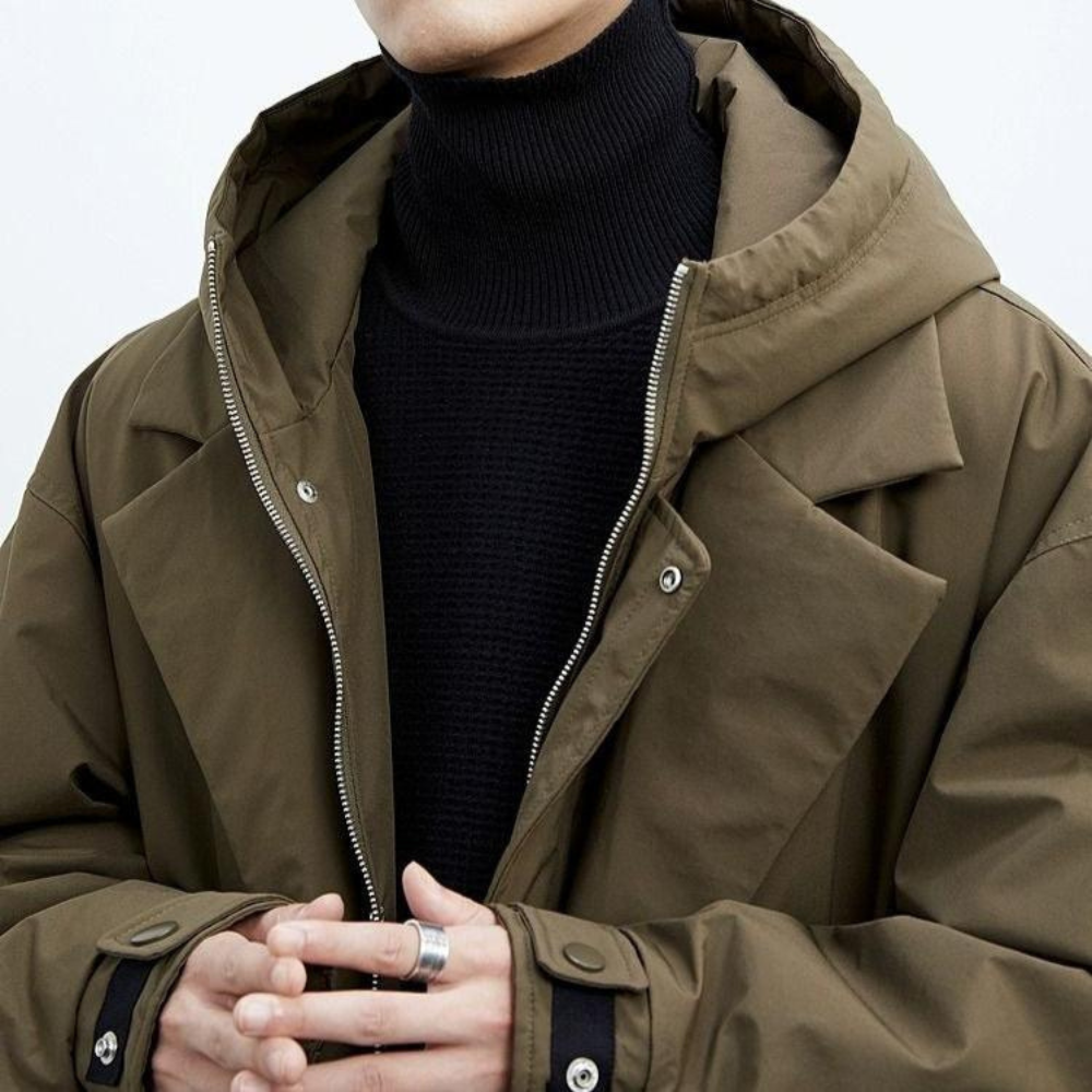 Enzo™ | Chaqueta con capucha impermeable y cortavientos