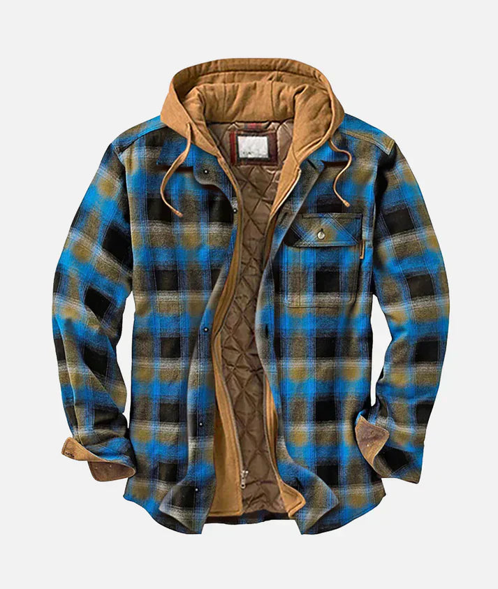 Felix™ | Chaqueta de patchwork a cuadros