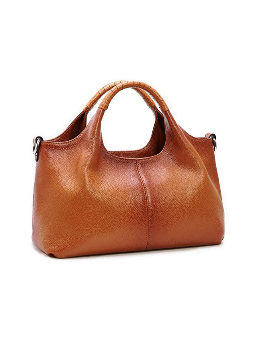 Bolso de mano de cuero elegante para mujer MDA0899H8Y