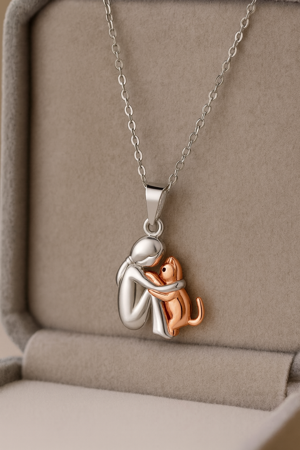 Vella™ | Collar con colgante de gato