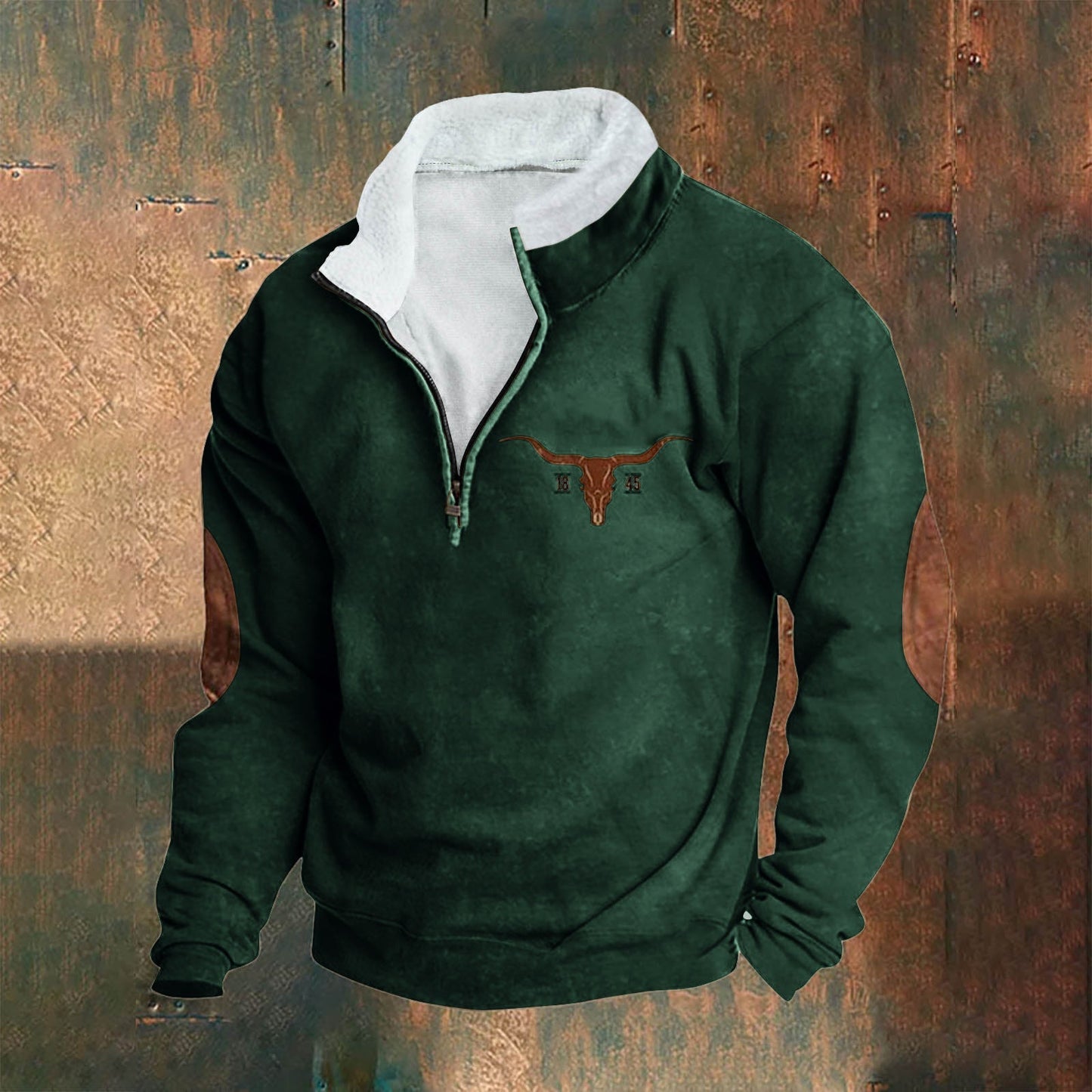 Buffalo™ | Sueter polar informal con forro térmico