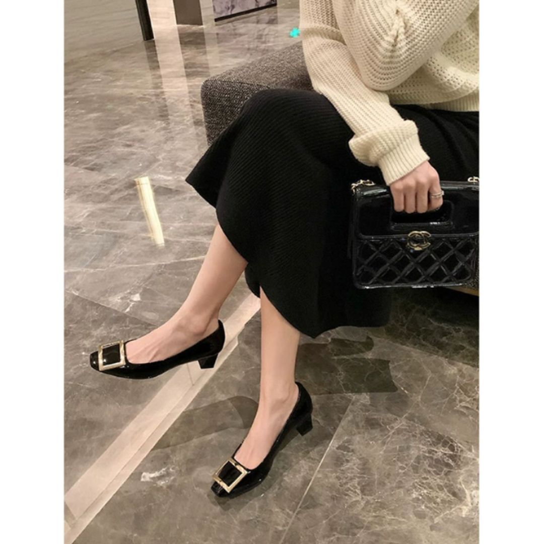 Giada - Sandalias de punta cuadrada