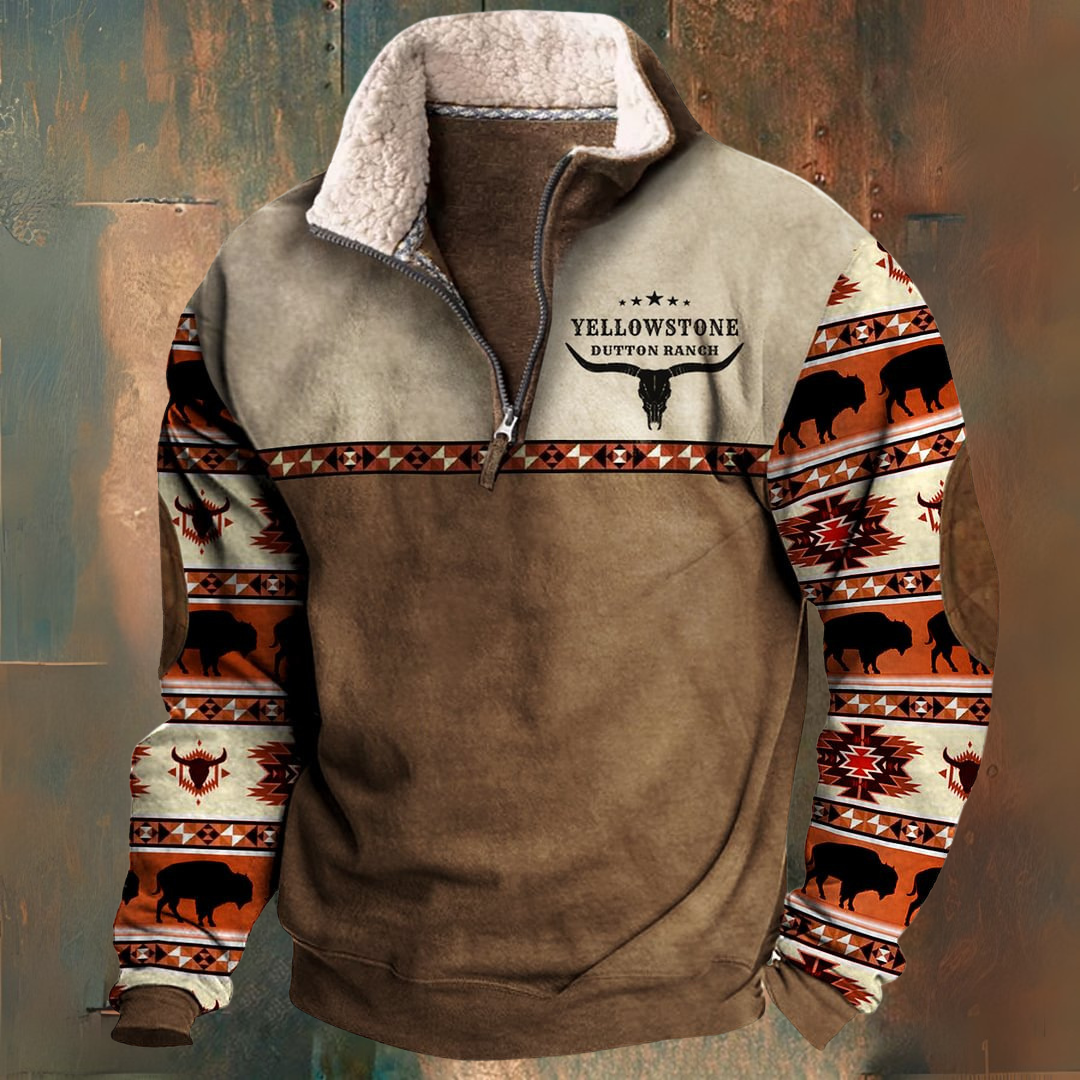 Buffalo™ | Sueter polar informal con forro térmico