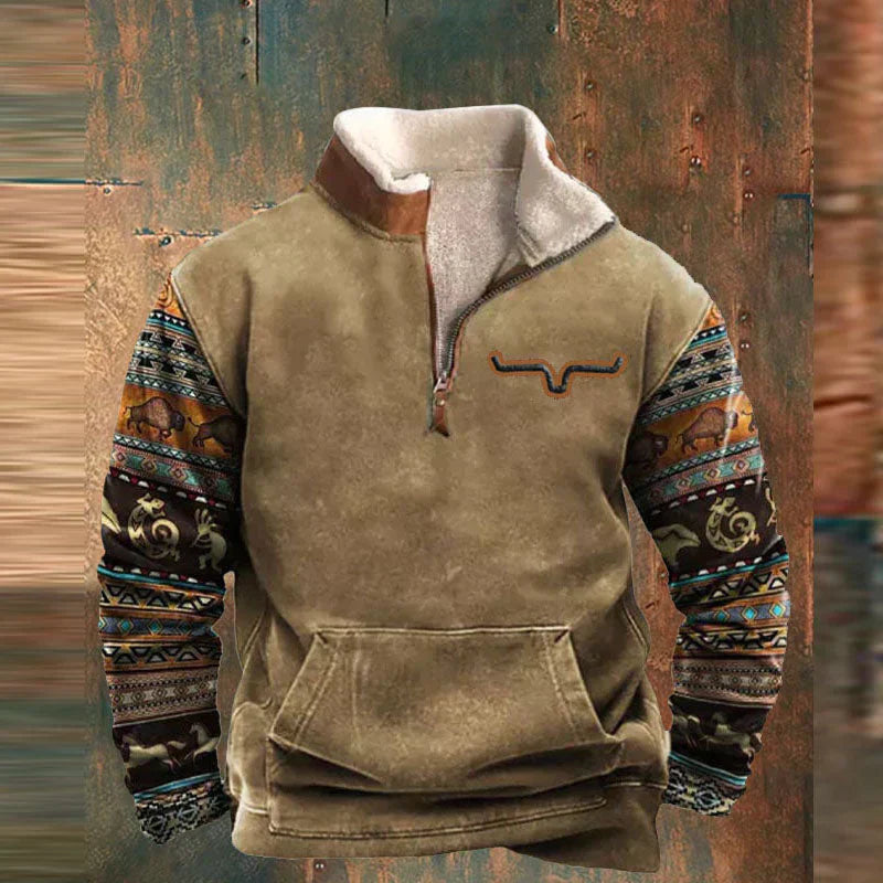 Buffalo™ | Suéter polar informal con forro térmico