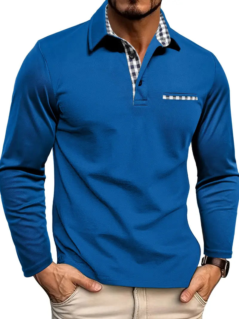 Hector | Polo de manga larga premium