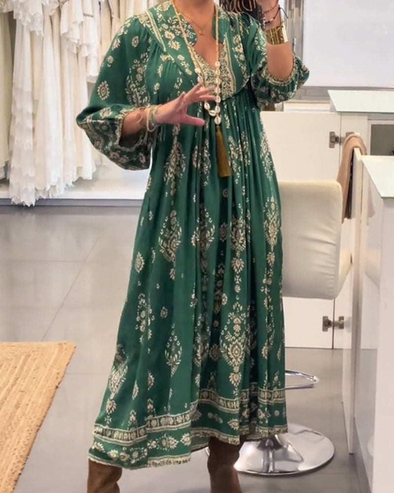 Jana | Vestido casual estampado