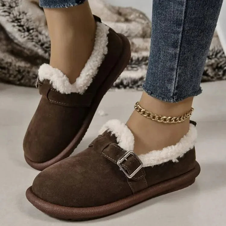 VellaStep - Mocasines ortopédicos sin cordones con punta redonda