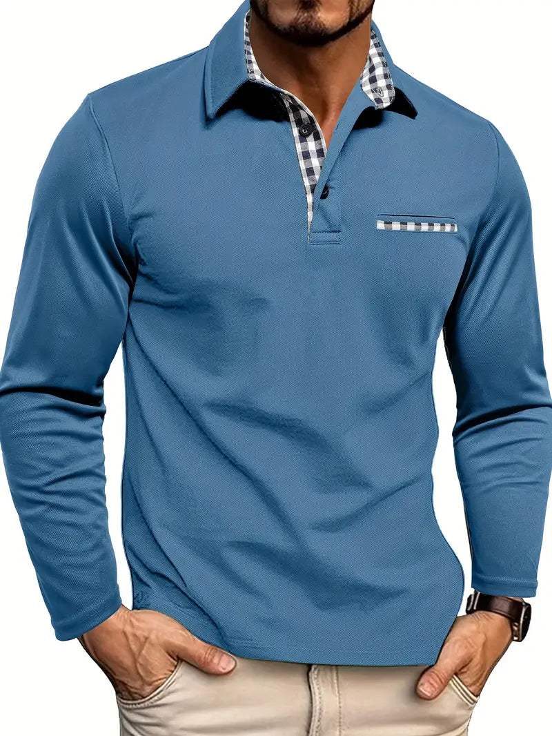 Hector | Polo de manga larga premium