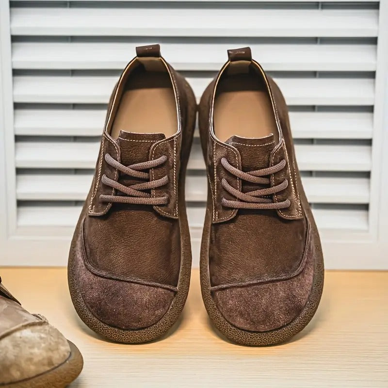 Santiago® | Zapatos ortopédicos de piel de vaca de edición premium