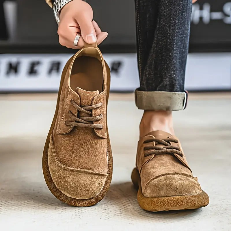 Santiago® | Zapatos ortopédicos de piel de vaca de edición premium