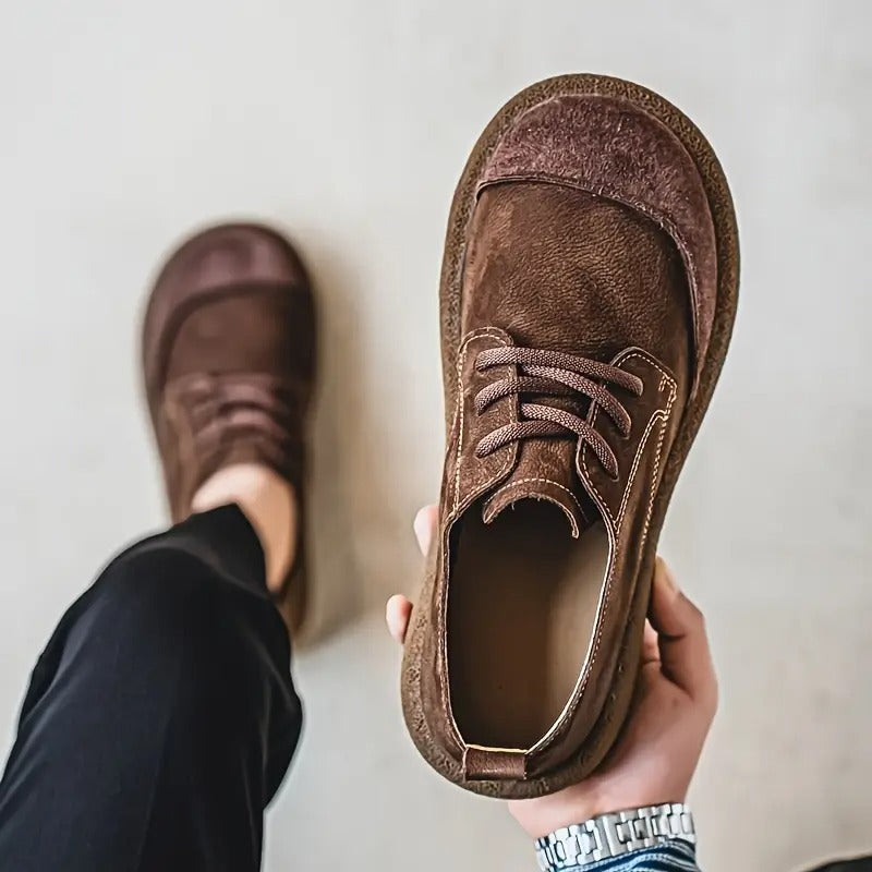 Santiago® | Zapatos ortopédicos de piel de vaca de edición premium