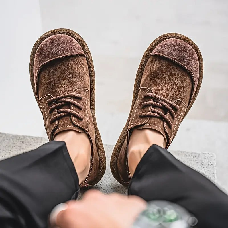 Santiago® | Zapatos ortopédicos de piel de vaca de edición premium