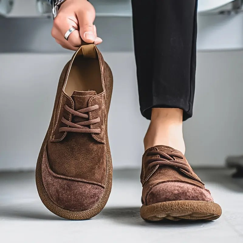 Santiago® | Zapatos ortopédicos de piel de vaca de edición premium