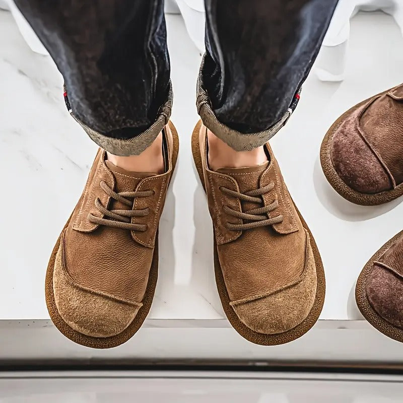 Santiago® | Zapatos ortopédicos de piel de vaca de edición premium