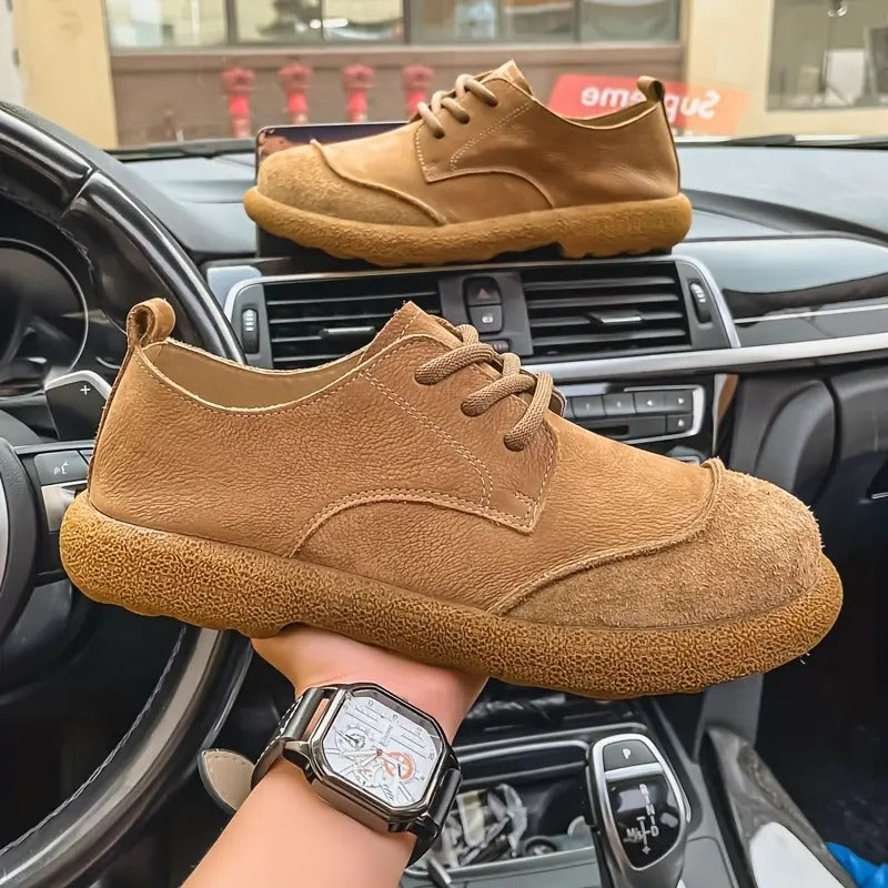 Santiago® | Zapatos ortopédicos de piel de vaca de edición premium