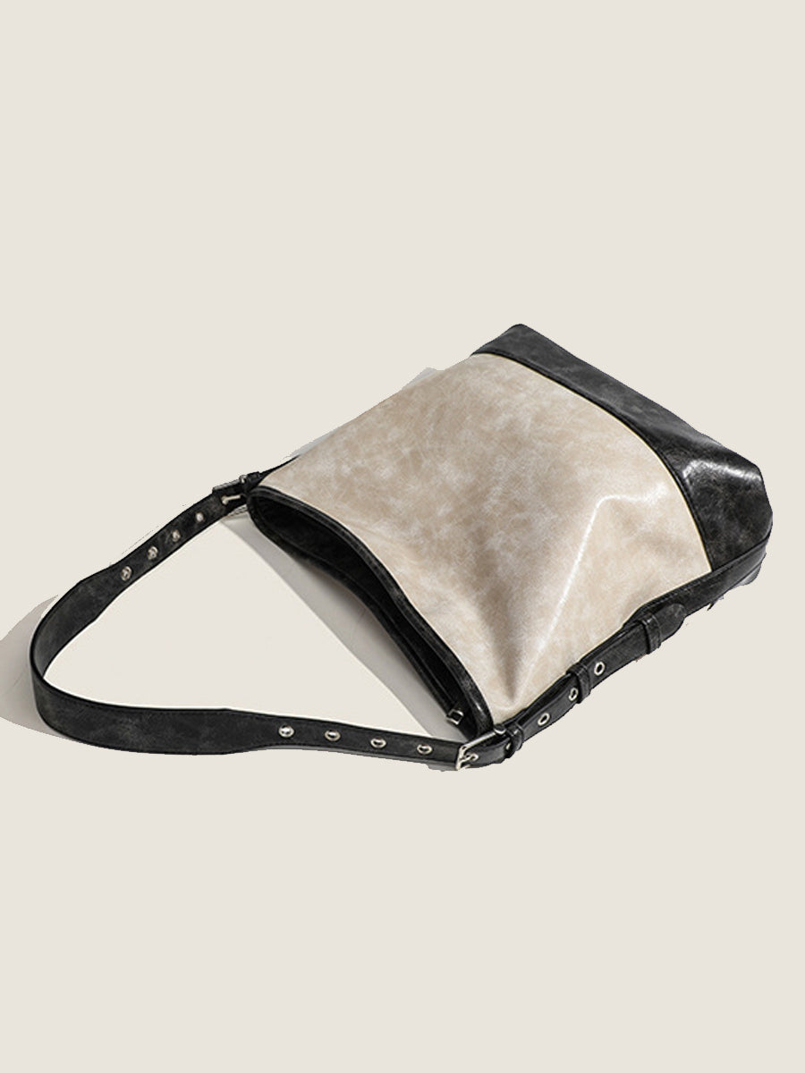 Bolso de mano de moda para mujer en bloques de color MDA0826H3Y