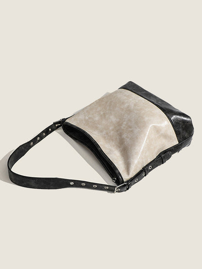 Bolso de mano de moda para mujer en bloques de color MDA0826H3Y