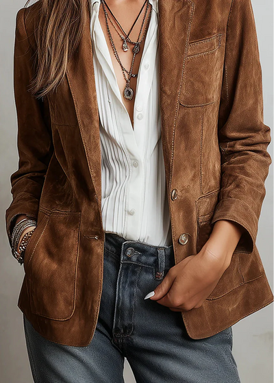 ARLET | Chaqueta vintage de ante.