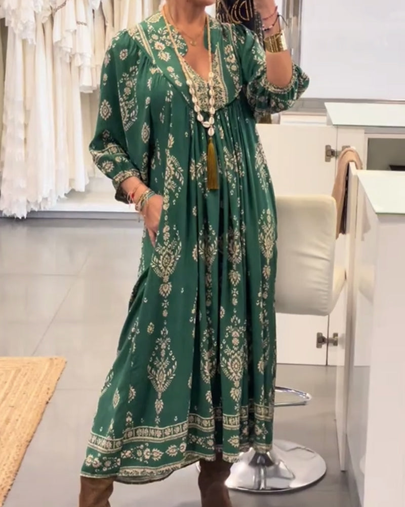 Jana | Vestido casual estampado