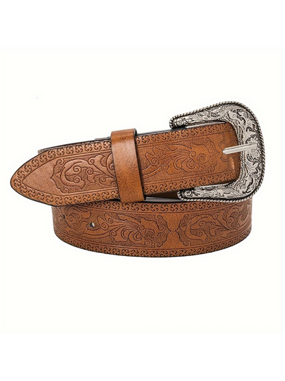 Cinturón de estilo vaquero vintage para mujer MDA0136H3Y