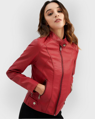 EVELYN | Chaqueta de cuero.