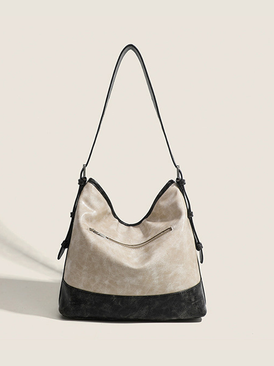 Bolso de mano de moda para mujer en bloques de color MDA0826H3Y