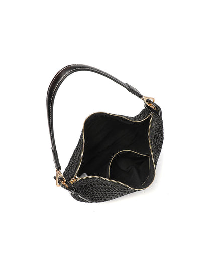 Bolso de mujer casual de hombro cruzado de mano tejida Bolsa de axila MDA0444H5I