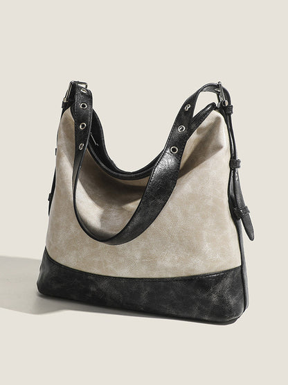 Bolso de mano de moda para mujer en bloques de color MDA0826H3Y