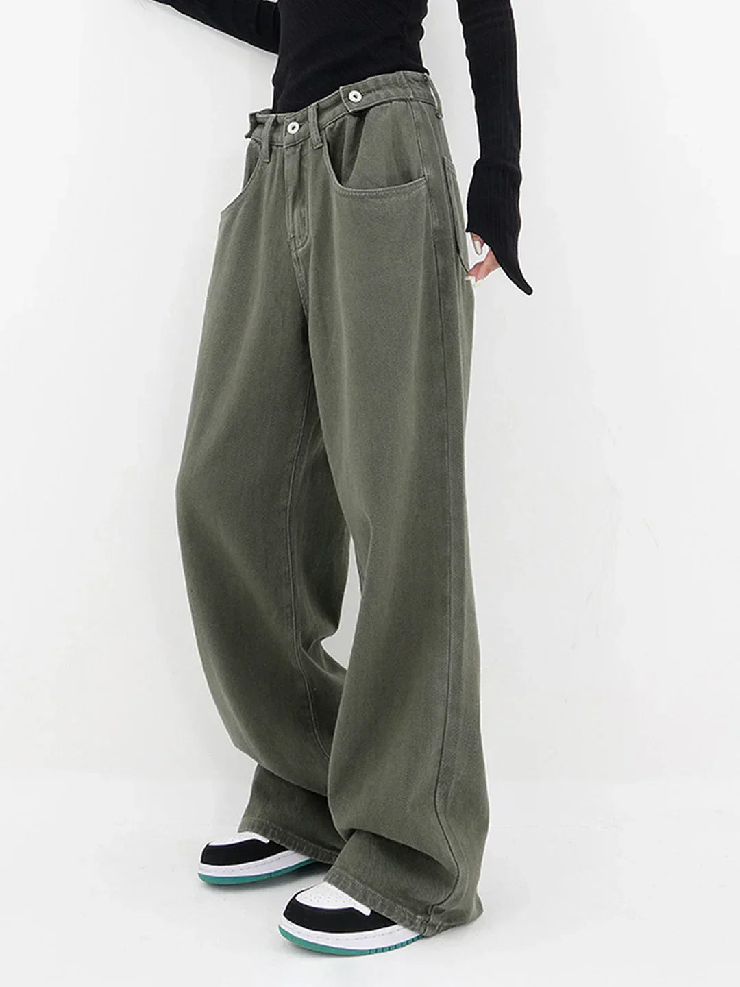Marta - Pantalón vaquero holgado