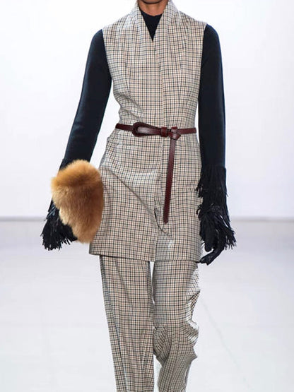 Cinturón delgado de imitación de cuero a la moda para mujer MDA0175H2Y