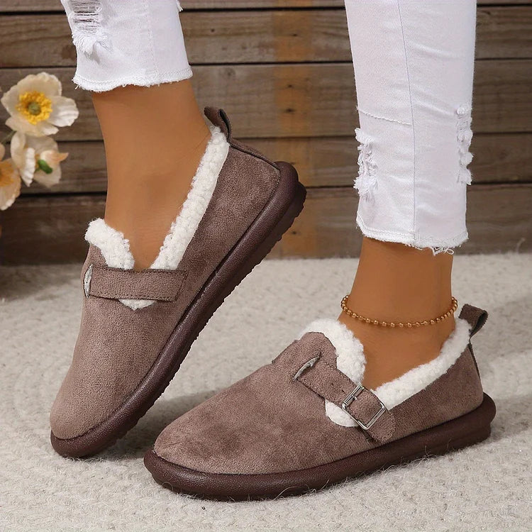 VellaStep - Mocasines ortopédicos sin cordones con punta redonda