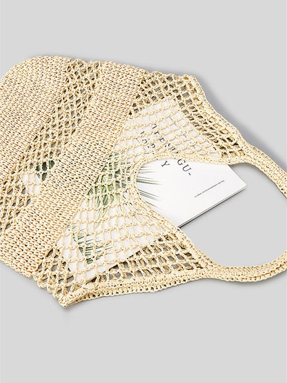 Bolso de mano de moda para mujer para vacaciones tejido MDA0897H1Y