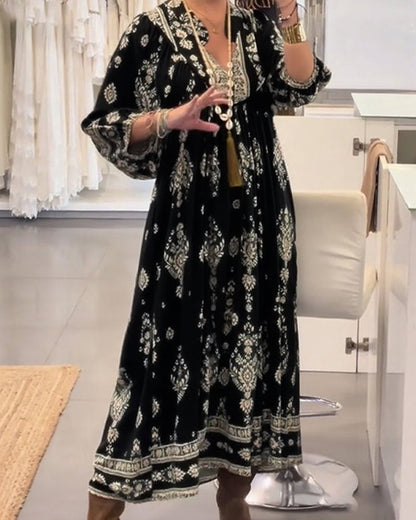 Jana | Vestido casual estampado