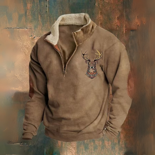 Buffalo™ | Sueter polar informal con forro térmico