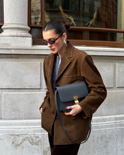 Helena - Chaqueta Aterciopelada Elegante