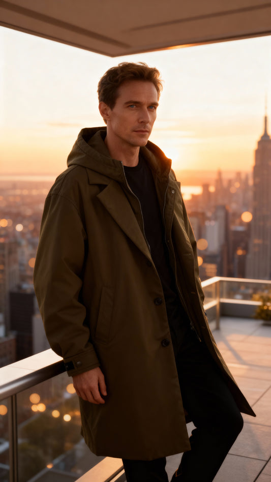 Enzo™ | Chaqueta con capucha impermeable y cortavientos