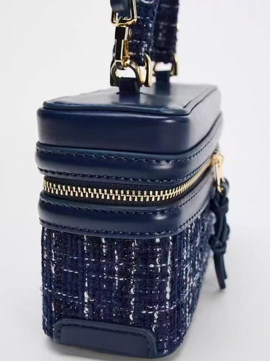 Bolso de Mujer Cruzado de un Solo Hombro Cuadrado Pequeño MDA0486H7I