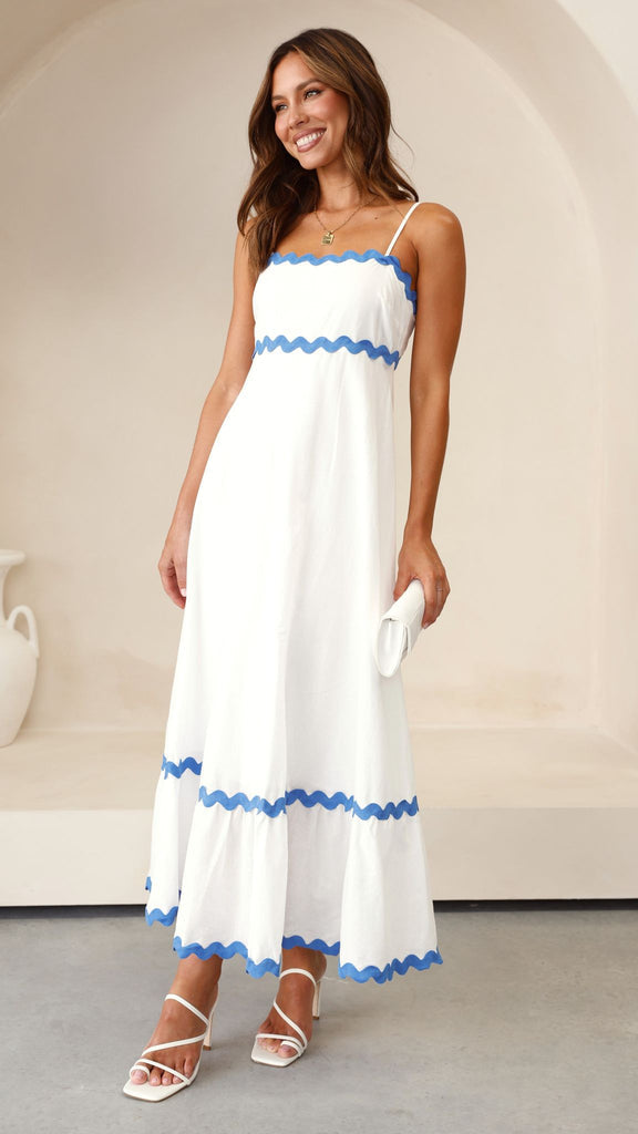 Carolina - Vestido largo de tirantes
