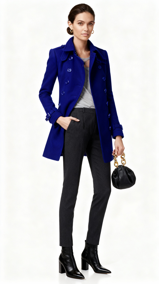 Penny - Abrigo Largo Elegante