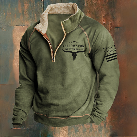 Buffalo™ | Sueter polar informal con forro térmico